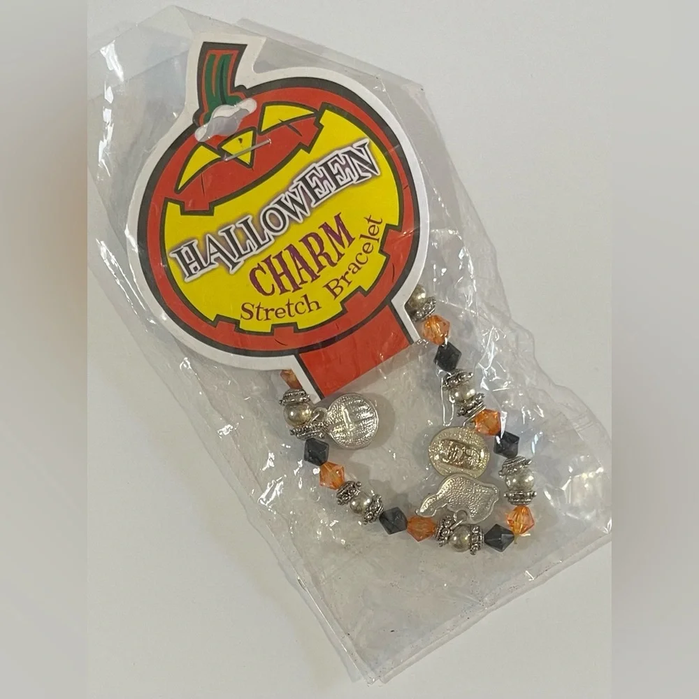 NWT Halloween Charm Stretch Bracelet